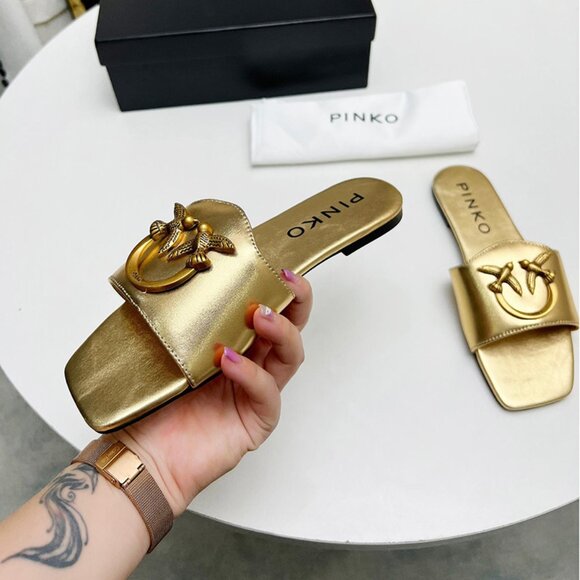 Pinko Golden Bird Sandals - Picture 6 of 8